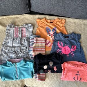 Premium 9-12 Month Clothing Lot: Tea Company, Oshkosh, Paul Smith, L.L. Bean